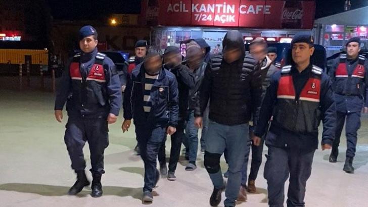 Bursa’da jandarmadan bağ evine uyuşturucu baskını: 8 gözaltı