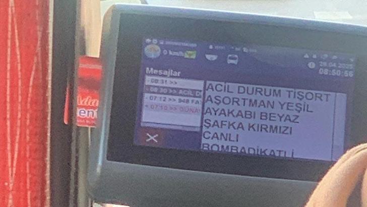 Dolmuşların elektronik otomasyon sistemine asılsız canlı bomba uyarısı gönderdi