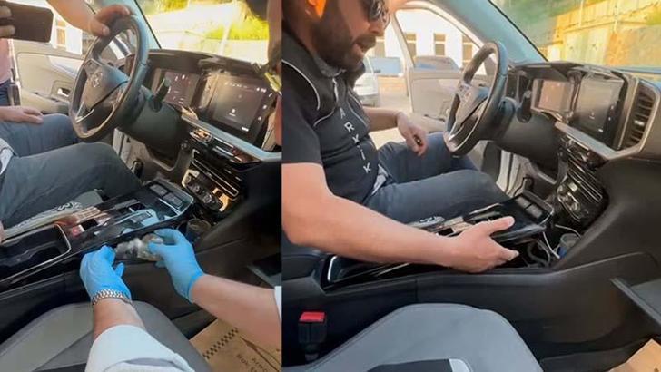 İhbar sonrası durdurulan otomobilden uyuşturucu ve tabanca çıktı; 2 tutuklama