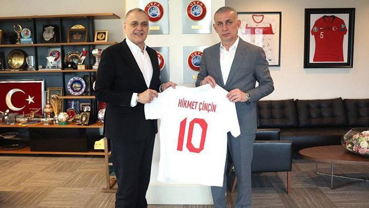 Hatayspor Başkanı Çinçin’den, İbrahim Hacıosmanoğlu’na ziyaret