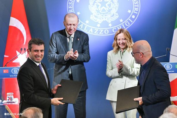 İstanbul - Baykar ve Leonardo ortaklığı teati edildi