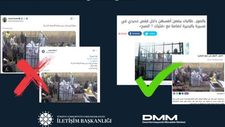 DMM: ‘İdlib kentindeki bir meydanda teşhir edilen Ezidi kadınlar’ iddiası doğru değildir