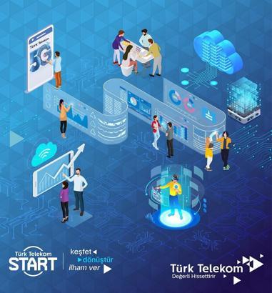 Türk Telekom'un hayata geçirdiği START Stajım programına başvurular başladı