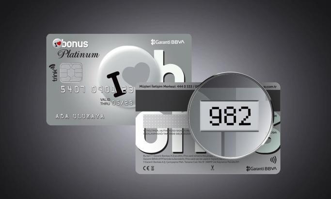 Garanti BBVA, Bonus Platinum Dinamik Kartı kullanıma sundu