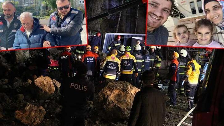 Samsun'da baba ve 2 kızının öldüğü heyelanda iş yeri sahibi: İstinat duvarına gerek duymadık