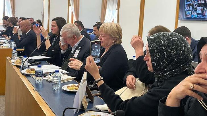 Otel yangınında hayatını kaybedenlerin yakınları komisyonda konuştu, herkes ağladı