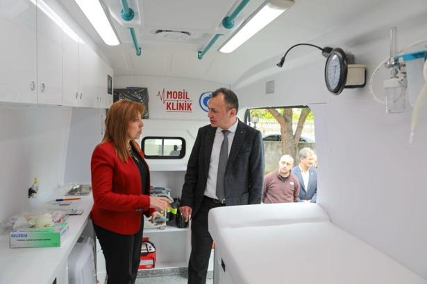 Samsun’da yeni mobil klinik hizmete girdi