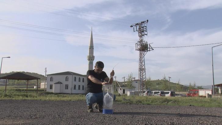 Bingöl'de, yoğun koku yayan bir firma ve çevresinde emisyon ölçümü yapıldı