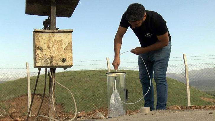 Bingöl'de, yoğun koku yayan bir firma ve çevresinde emisyon ölçümü yapıldı