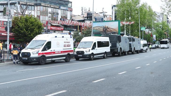 İstanbul - Beşiktaş’ta bazı yollar trafiğe kapatıldı