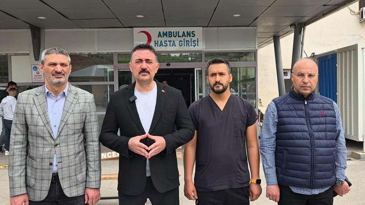 Hastanede kuru hava motoru arızalandı; yoğun duman nedeniyle hastalar tahliye edildi (2)- Yeniden