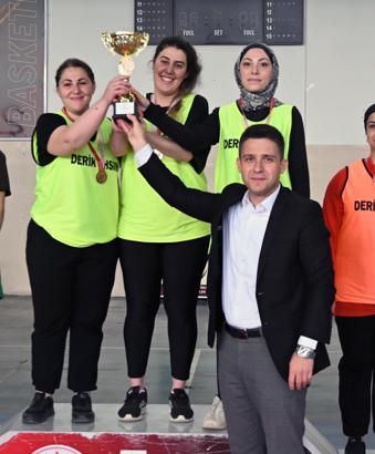 Derik'te, bağımlılığa karşı farkındalık için basketbol turnuvası düzenlendi