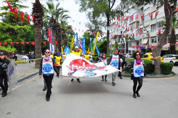 Manisa'da 1 Mayıs kutlandı
