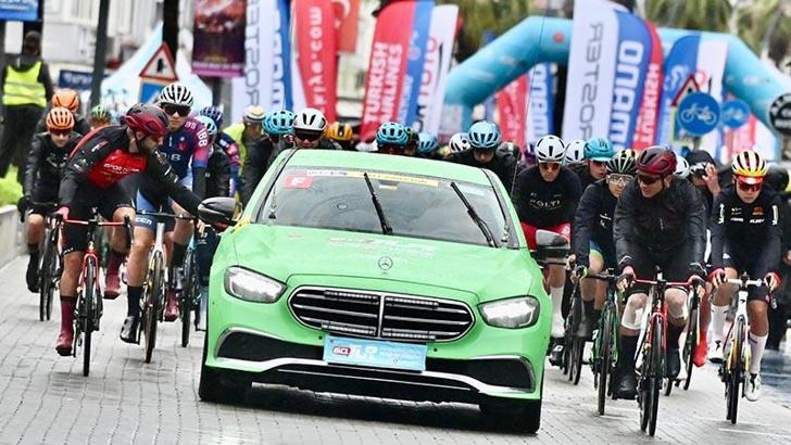 Cumhurbaşkanlığı Türkiye Bisiklet Turu'nun 5'inci etabına 'yağmur' engeli