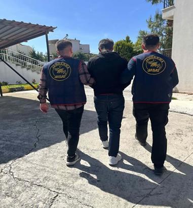 Aydın'da 25 yıl hapis cezası ile aranan hükümlü yakalandı