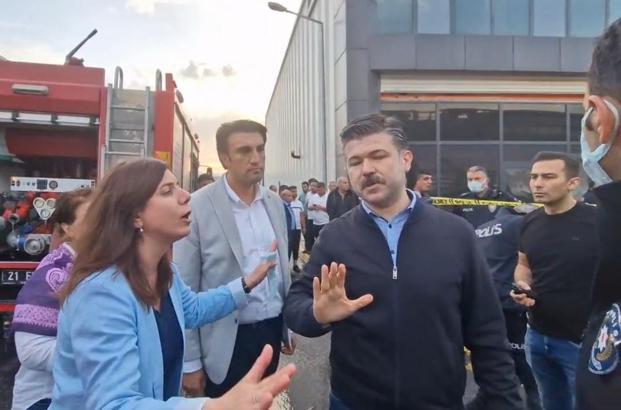 Diyarbakır’da, oto sanayi sitesindeki bir iş yerinde patlama sonrası yangın; olay anı kamerada (2)