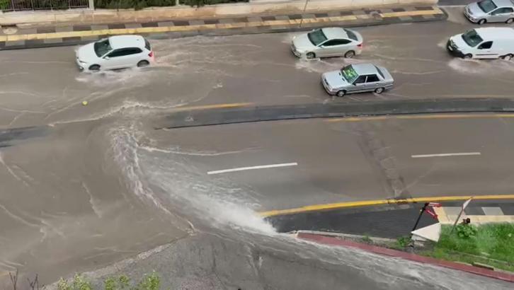 Ankara'da sağanak ve dolu etkili oldu (2)