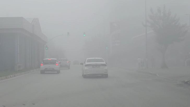 Adana'da sis etkili oldu