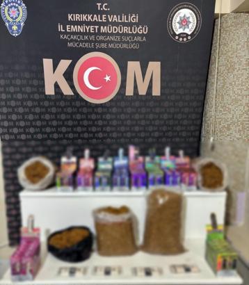 Kırıkkale'de kaçakçılık operasyonu: 2 gözaltı