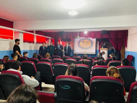 Habur Sınır Kapısı’nın stratejik önemi öğrencilere aktarıldı