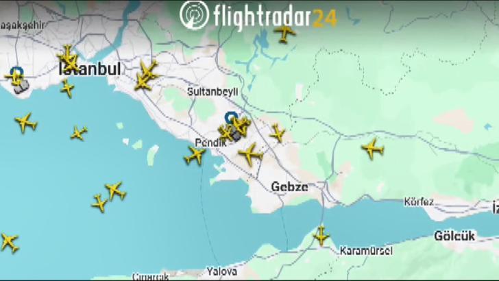 İstanbul - Sabiha Gökçen Havalimanı apronunda ördek alarmı