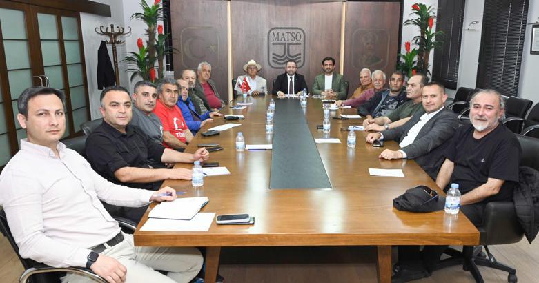 MATSO Başkanı Güngör'den değerlendirme toplantısı