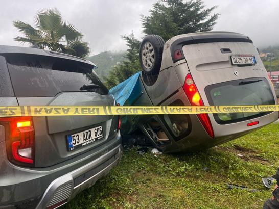 Cipin çarptığı hafif ticari aracın sürücüsü öldü