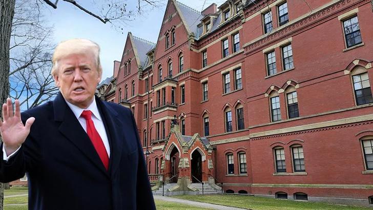 Trump: Harvard'ın vergi muafiyetini kaldıracağız