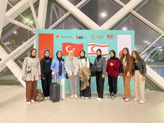 Hataylı 30 öğrenci KKTC’de düzenlenen Teknofest’e katıldı