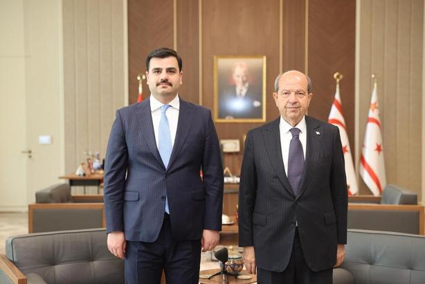 AK Parti Genel Sekreteri İnan, KKTC Cumhurbaşkanı Ersin Tatar'ı ziyaret etti