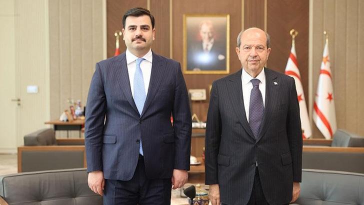 AK Parti Genel Sekreteri İnan, KKTC Cumhurbaşkanı Ersin Tatar'ı ziyaret etti