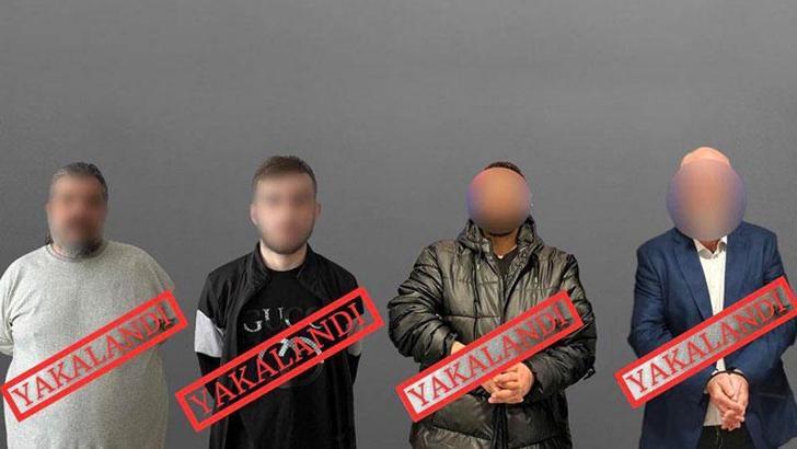 Kırmızı bültenle aranan 4 şüpheli yakalandı