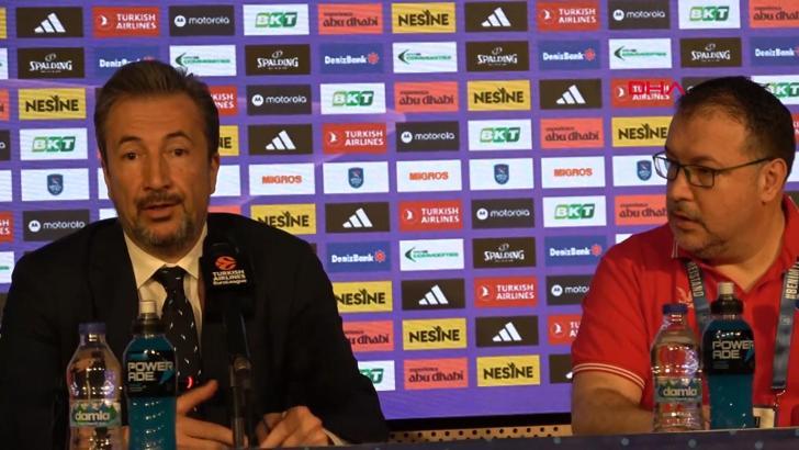 Luca Banchi: İki takım da ne seviyede basketbol oynadıklarını bizlere bir kez daha gösterdi