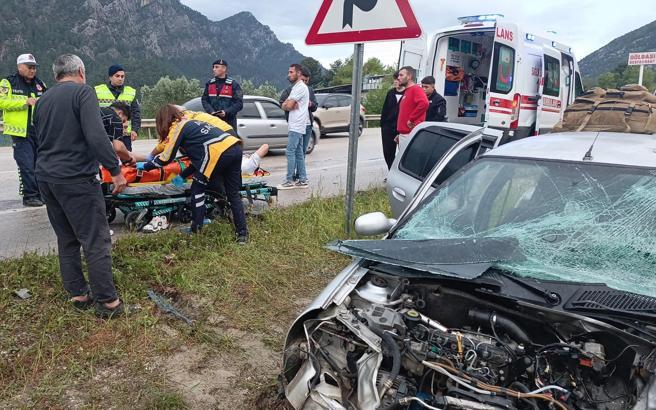 Bucak'ta kaza: 1 yaralı