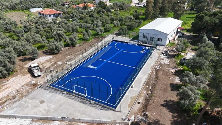 Bozüyük Çim Hokeyi antrenman sahası tamamlandı