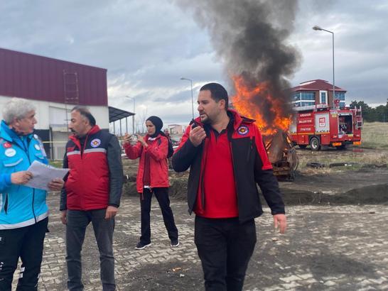 Hava saldırısı senaryosunda nefes kesen tatbikat / Ek fotoğraflar
