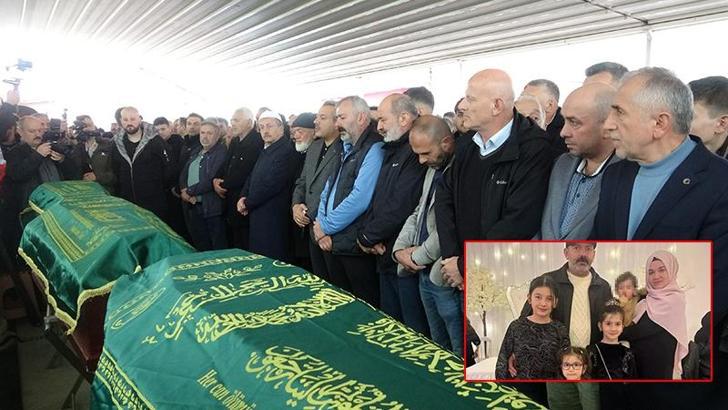 Fransa'da yangında ölen 3 kardeş, son yolculuklarına uğurlandı