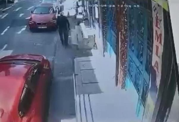 İstanbul - Alibeyköy Baraj gölünde cesedi bulunan İshak Öztürk'ün evden çıktığı anlar kamerada