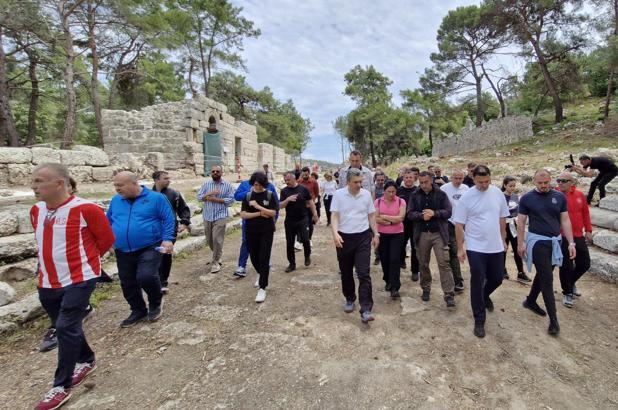 Antalya'nın tarihi yürüyüş rotaları yenileniyor