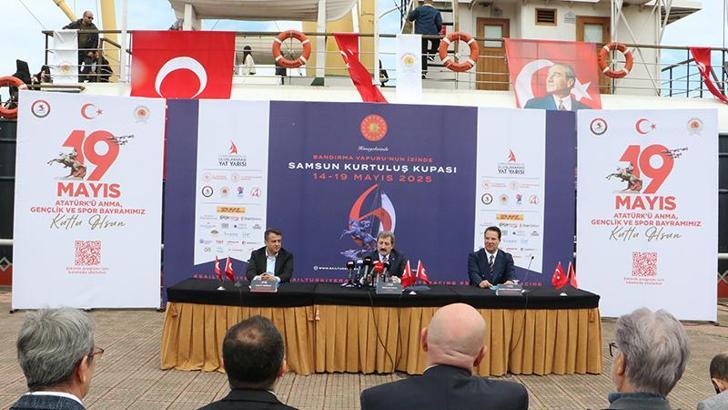 Cumhurbaşkanlığı 6'ncı Uluslararası Yat Yarışları Samsun etabının lansmanı yapıldı