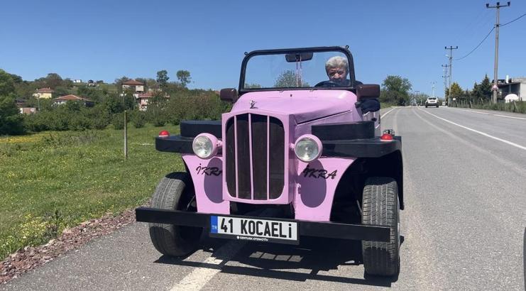 Çapa motoruyla nostaljik otomobil yaptı/Ek fotoğraflar