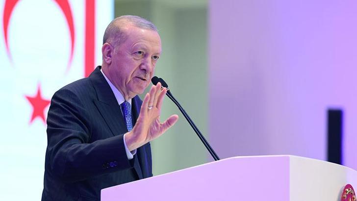 Cumhurbaşkanı Erdoğan: Söz konusu Kıbrıs davası olunca soyadımız Kuzey Kıbrıs Türk Cumhuriyeti'dir
