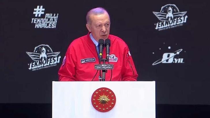 CumhurbaÅŸkanı ErdoÄŸan: Biz Türk milleti ve Kıbrıs Türkü olarak bu topraklarda ev sahibiyiz