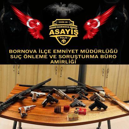 İzmir'de yasa dışı silah ticaretine 1 tutuklama