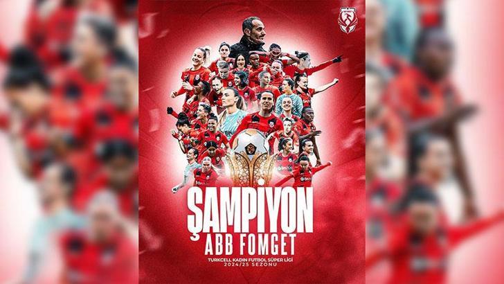 Kadın Futbol Süper Ligi’nde şampiyon ABB FOMGET