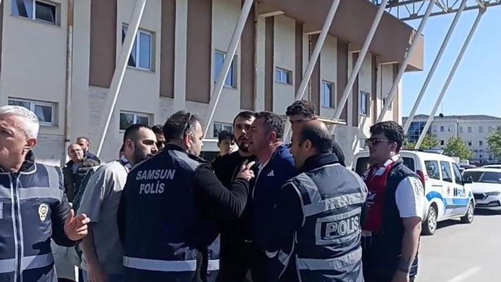 Samsun'da 3 taraftarın gözaltına alındığı maç 0-0 sona erdi