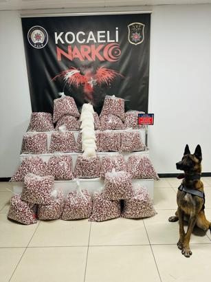 Kocaeli’de 397 bin sentetik ecza hap ele geçirildi; 1 kişi tutuklandı