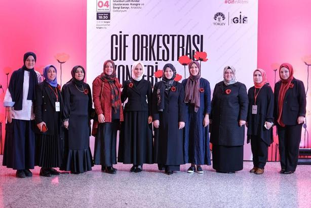 GİF Kadın Orkestrası, İstanbul’da sanatseverlerle buluştu