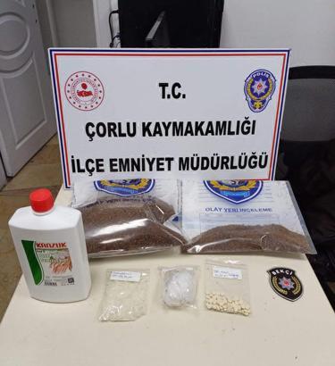 Çantasında uyuşturucu ve hassas terazi bulunan şüpheli tutuklandı