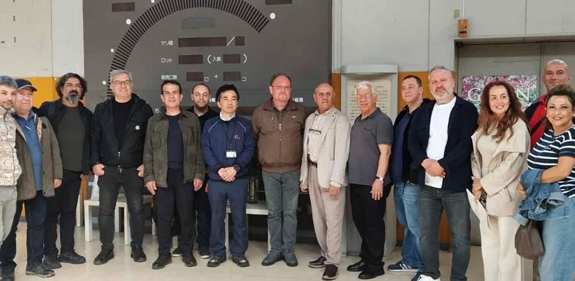 ATB kesme çiçek urge heyeti Japonya ve Kore’de